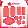 Woodware Vintage Labels Craft Die (11pcs) (CEDFR002) (OUTLET) Woodware Vintage Labels Craft Die (11pcs) (CEDFR002) (OUTLET)