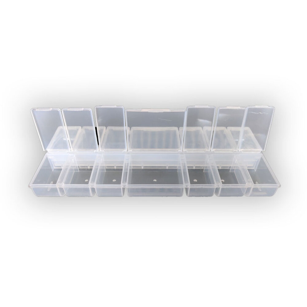 HobbyGros Storage Plastic Storage Box w/ 14 Compartments (SS103) HobbyGros Storage Plastic Storage Box w/ 14 Compartments (SS103)
