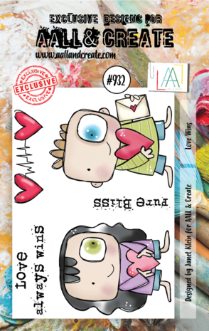 Aall and Create Stamp Set A7 Love Wins (AALL-TP-932) (DISCONTINUED) Aall and Create Stamp Set A7 Love Wins (AALL-TP-932) (DISCONTINUED)
