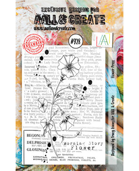 Aall and Create Stamp Set A7 Flower Press (AALL-TP-928) (DISCONTINUED) Aall and Create Stamp Set A7 Flower Press (AALL-TP-928) (DISCONTINUED)
