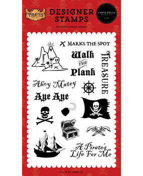 Carta Bella Walk The Plank Stamps (CBPT318040) (OUTLET)