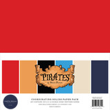 Carta Bella Pirates 12x12 Inch Coordinating Solids Paper Pack (CBPT318015) (OUTLET)