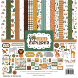 Echo Park Little Explorer 12x12 Inch Collection Kit (LE320016) (DISCONTINUED)