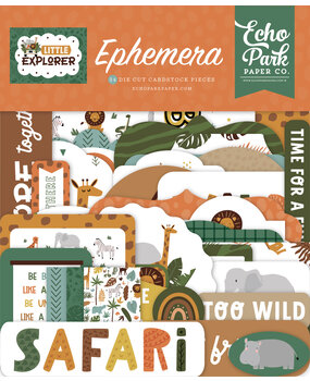 Echo Park Little Explorer Ephemera (LE320024) (DISCONTINUED) Echo Park Little Explorer Ephemera (LE320024) (DISCONTINUED)