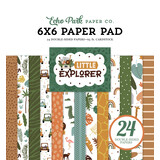 Echo Park Little Explorer 6x6 Inch Paper Pad (LE320023) (DISCONTINUED)