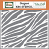 Echo Park Zebra Stripes Stencil (LE320035) (OUTLET)
