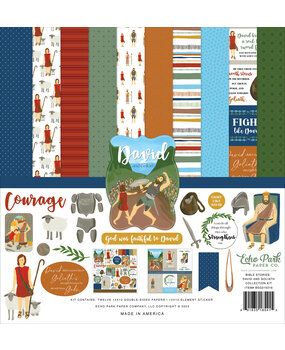 Echo Park Bible Stories: David And Goliath 12x12 Inch Collection Kit (BSG315016) (DISCONTINUED)