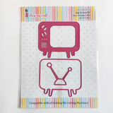 Dress My Craft Cutting Die Basic Designer Big Screen TV (DMCD6050) (OUTLET)