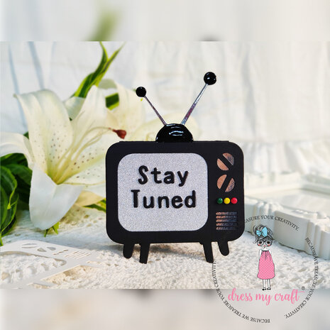 Dress My Craft Cutting Die Basic Designer Big Screen TV (DMCD6050) (OUTLET)