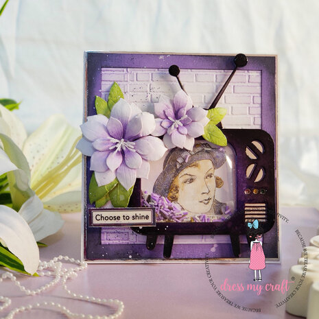 Dress My Craft Cutting Die Basic Designer Big Screen TV (DMCD6050) (OUTLET)