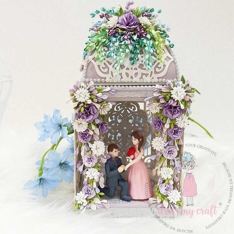 Dress My Craft Cutting Die Basic Designer Decorative Panel With Lace (DMCD5159) (OUTLET) Dress My Craft Cutting Die Basic Designer Decorative Panel With Lace (DMCD5159) (OUTLET)