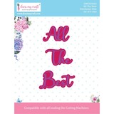 Dress My Craft Cutting Die Sentiment All The Best (DMCD2662) (OUTLET)