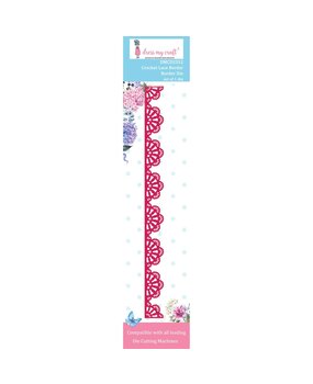 Dress My Craft Cutting Die Border Crochet Lace Border (DMCD2552) (OUTLET) Dress My Craft Cutting Die Border Crochet Lace Border (DMCD2552) (OUTLET)