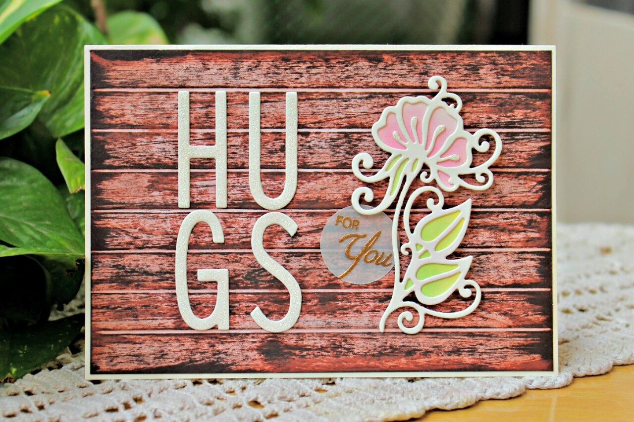 Dress My Craft Cutting Die Floral Hug (DMCD2024) (OUTLET) Dress My Craft Cutting Die Floral Hug (DMCD2024) (OUTLET)