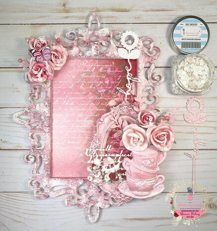 Dress My Craft Cutting Die Sentiment Floral Sentiments Wish & Hope (DMCD1837) (OUTLET) Dress My Craft Cutting Die Sentiment Floral Sentiments Wish & Hope (DMCD1837) (OUTLET)