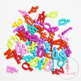 Dress My Craft Hanging Alphabet (50pcs) (DMCFA4529) (OUTLET)