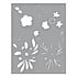Hello Blooms Stencil (STN-063) (OUTLET)