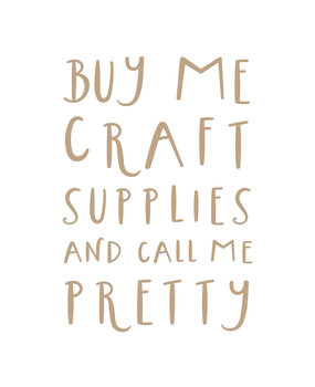 Spellbinders Buy Me Craft Supplies Glimmer Hot Foil Plate (GLP-403) (OUTLET)