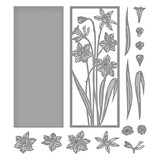 Spellbinders Daffodil Frame Etched Dies (S4-1284) (OUTLET)