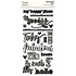 Simple Vintage Essentials Foam Stickers Titles (40pcs) (20424) (DISCONTINUED)