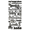 Simple Stories Simple Vintage Essentials Foam Stickers Titles (40pcs) (20424) (DISCONTINUED)