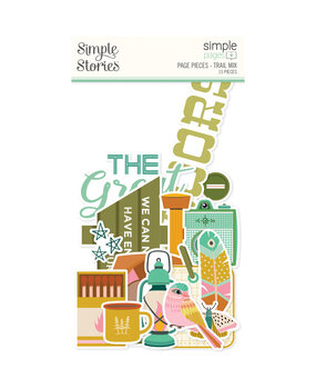 Simple Stories Trail Mix Simple Pages Pieces (15pcs) (20328) (DISCONTINUED)