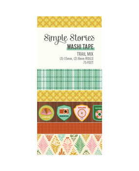 Simple Stories Trail Mix Washi Tape (20326) (OUTLET)