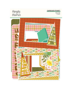Simple Stories Trail Mix Chipboard Frames (6pcs) (20322) (DISCONTINUED)