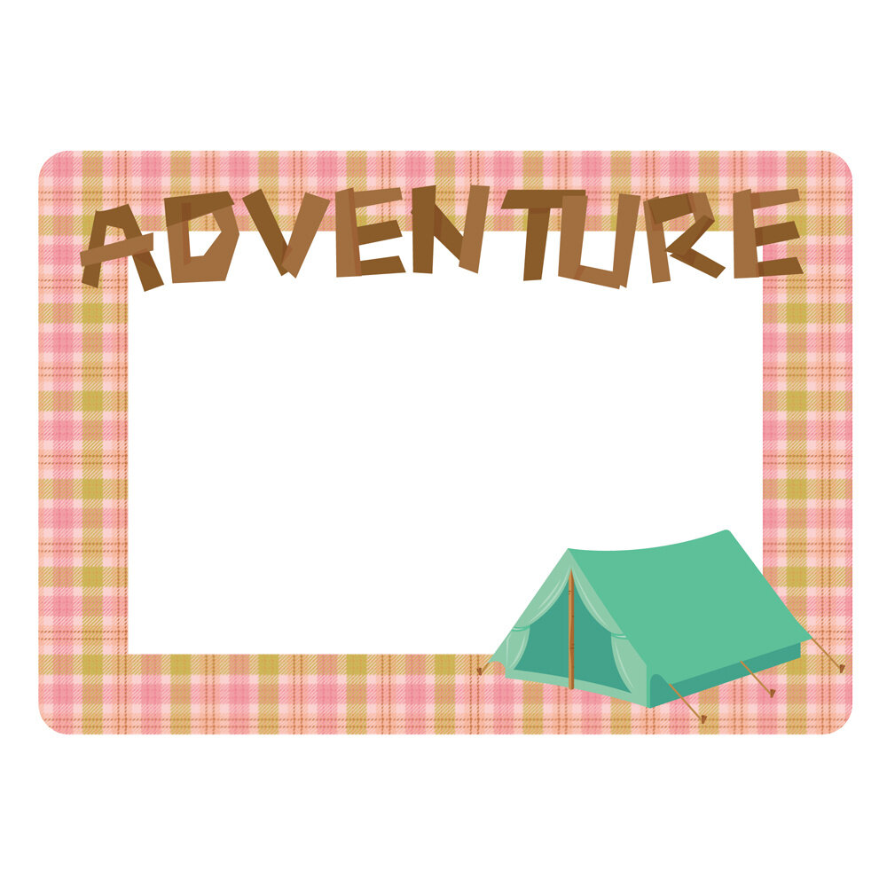 Simple Stories Trail Mix Chipboard Frames (6pcs) (20322) (DISCONTINUED)