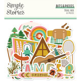 Simple Stories Trail Mix Bits & Pieces (63pcs) (20318) (OUTLET)