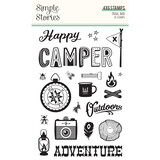 Simple Stories Trail Mix Clear Stamps (20pcs) (20316) (DISCONTINUED)