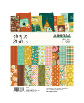 Simple Stories Trail Mix 6x8 Inch Paper Pad (20315) (DISCONTINUED)