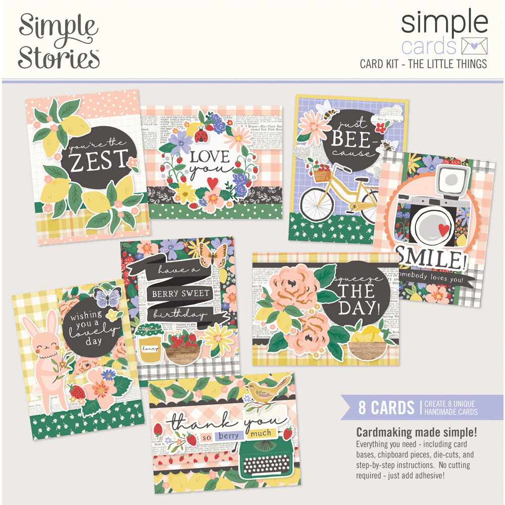 Simple Stories The Little Things Simple Cards Kit (20229) (DISCONTINUED)
