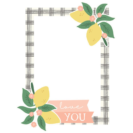 Simple Stories The Little Things Chipboard Frames (6pcs) (20222) (DISCONTINUED)