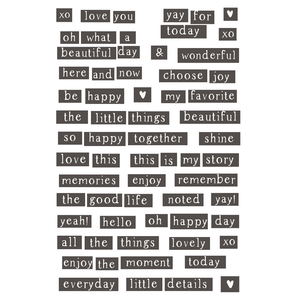 Simple Stories The Little Things Sticker Book (516pcs) (20221) (DISCONTINUED)