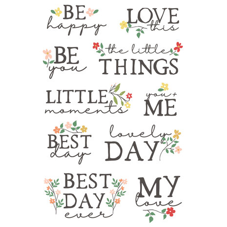 Simple Stories The Little Things Sticker Book (516pcs) (20221) (DISCONTINUED)