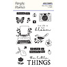 Simple Stories The Little Things Clear Stamps (16pcs) (20216) (DISCONTINUED) Simple Stories The Little Things Clear Stamps (16pcs) (20216) (DISCONTINUED)