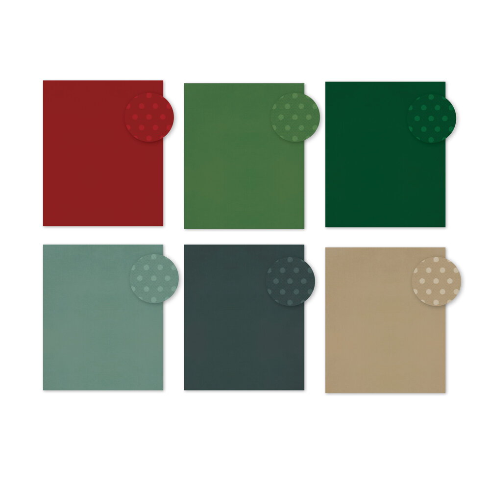 Simple Stories Color Vibe 6x8 Inch Paper Pad Winter (13499) (DISCONTINUED)