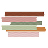 Simple Stories Color Vibe Washi Tape Boho (13484) (DISCONTINUED)