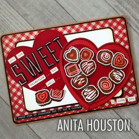 Sizzix Thinlits Colorize by Tim Holtz True Love (24pcs) (666290)