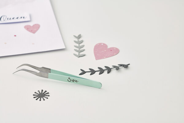 Sizzix Tweezers Curved Fine-Tip (664140)