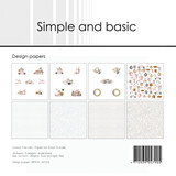 Simple and Basic Cozy Christmas  6x6 Inch Paper Pack (SBP518) (DISCONTINUED)