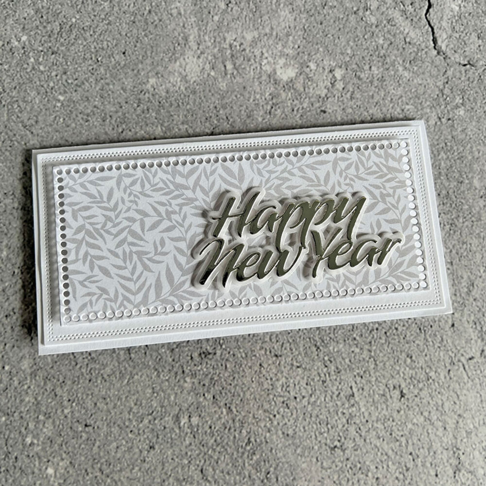 Simple and Basic Happy New Year Cutting Dies (SBD324) (DISCONTINUED)