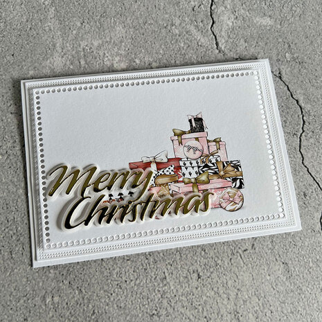 Simple and Basic Merry Christmas Cutting Dies (SBD323) (DISCONTINUED)