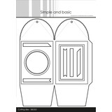 Simple and Basic Scalloped Giftbox High Cutting Dies (SBD321) (DISCONTINUED)