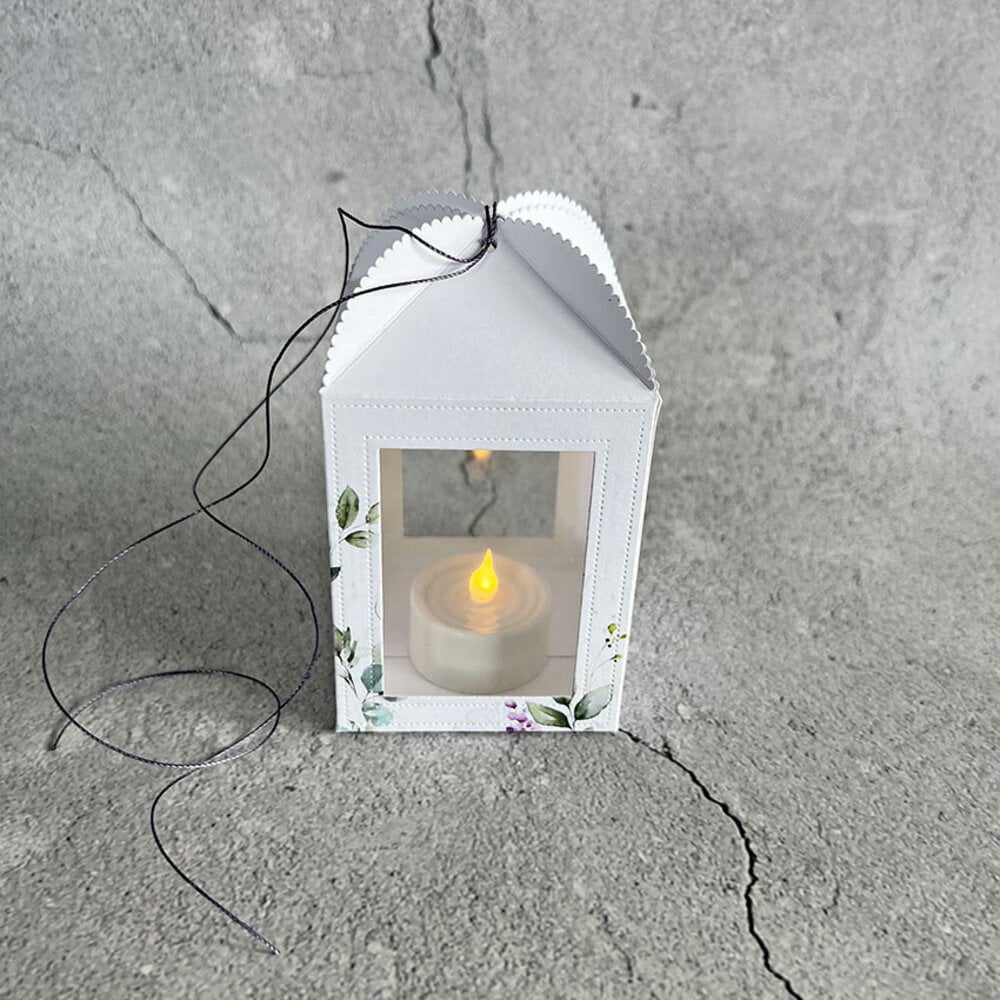 Simple and Basic Scalloped Giftbox High Cutting Dies (SBD321) (DISCONTINUED)