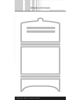 Simple and Basic Add-On for SBD191 Cutting Dies (SBD313) (DISCONTINUED)