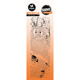 Studio Light Owl in Tree Grunge Stamps (SL-GR-STAMP447) (OUTLET)