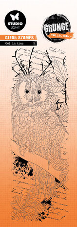 Studio Light Owl in Tree Grunge Stamps (SL-GR-STAMP447) (OUTLET) Studio Light Owl in Tree Grunge Stamps (SL-GR-STAMP447) (OUTLET)