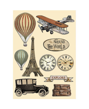 Stamperia Around the World Colored Wooden Shape A5 (KLSP140) (DISCONTINUED) Stamperia Around the World Colored Wooden Shape A5 (KLSP140) (DISCONTINUED)